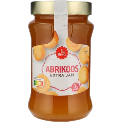 1 de Beste Jam extra abrikoos
