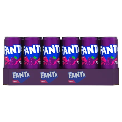Fanta Cassis blik 24x33 cl