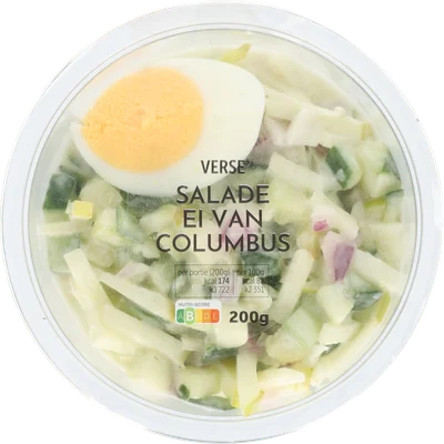 Fresh & easy Rauwkost ei columbus