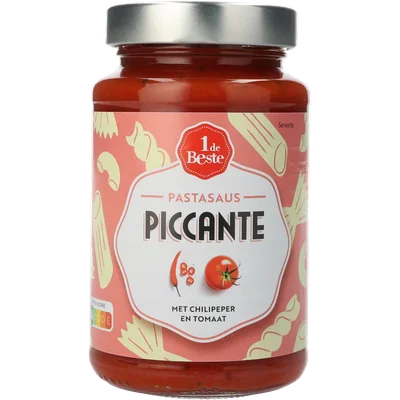 1 de Beste Pastasaus picante