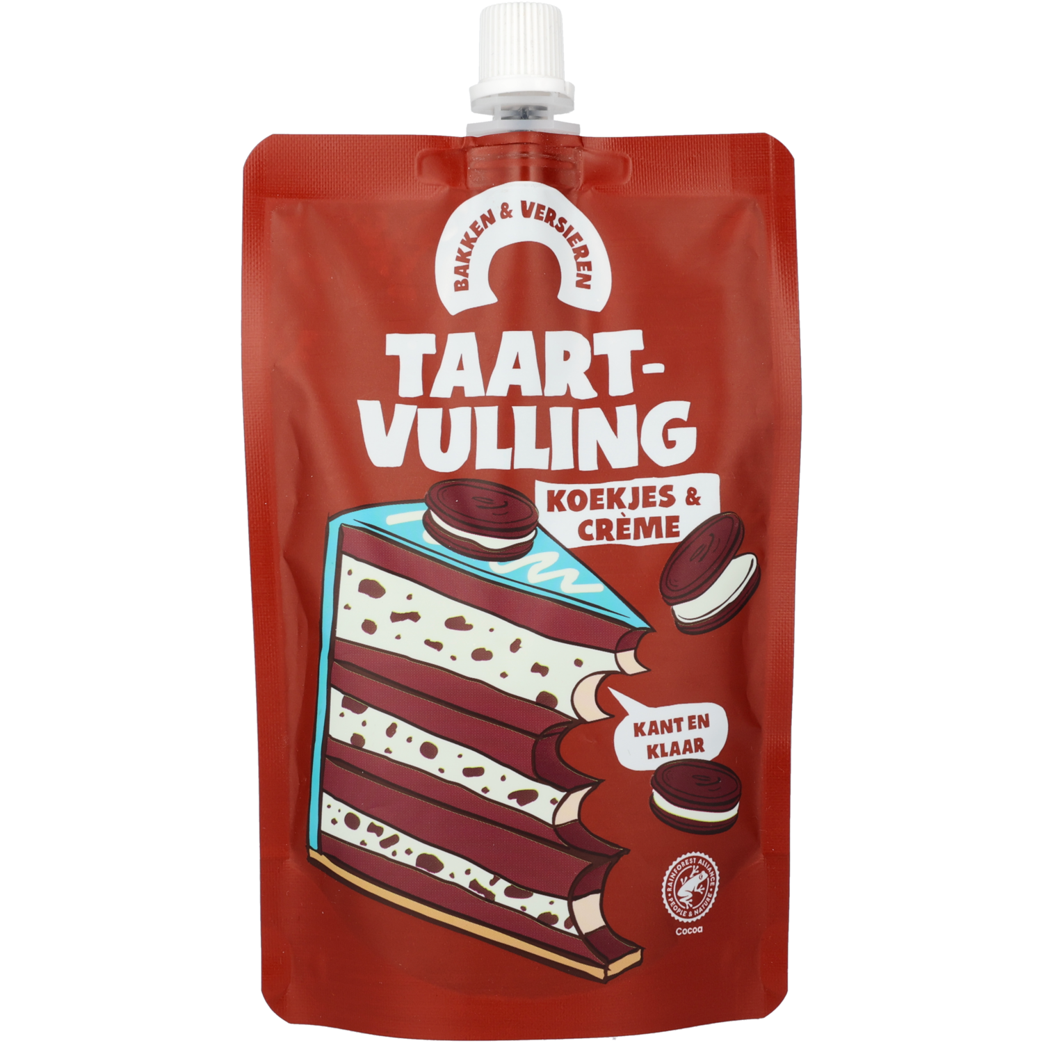 Vulling cookies and cream