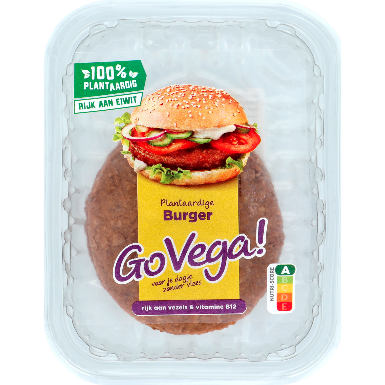 Go Vega Plantaardige burger 2 stuks
