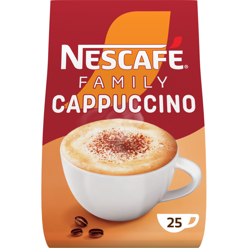 Nescafé Oploskoffie cappuccino navulpak