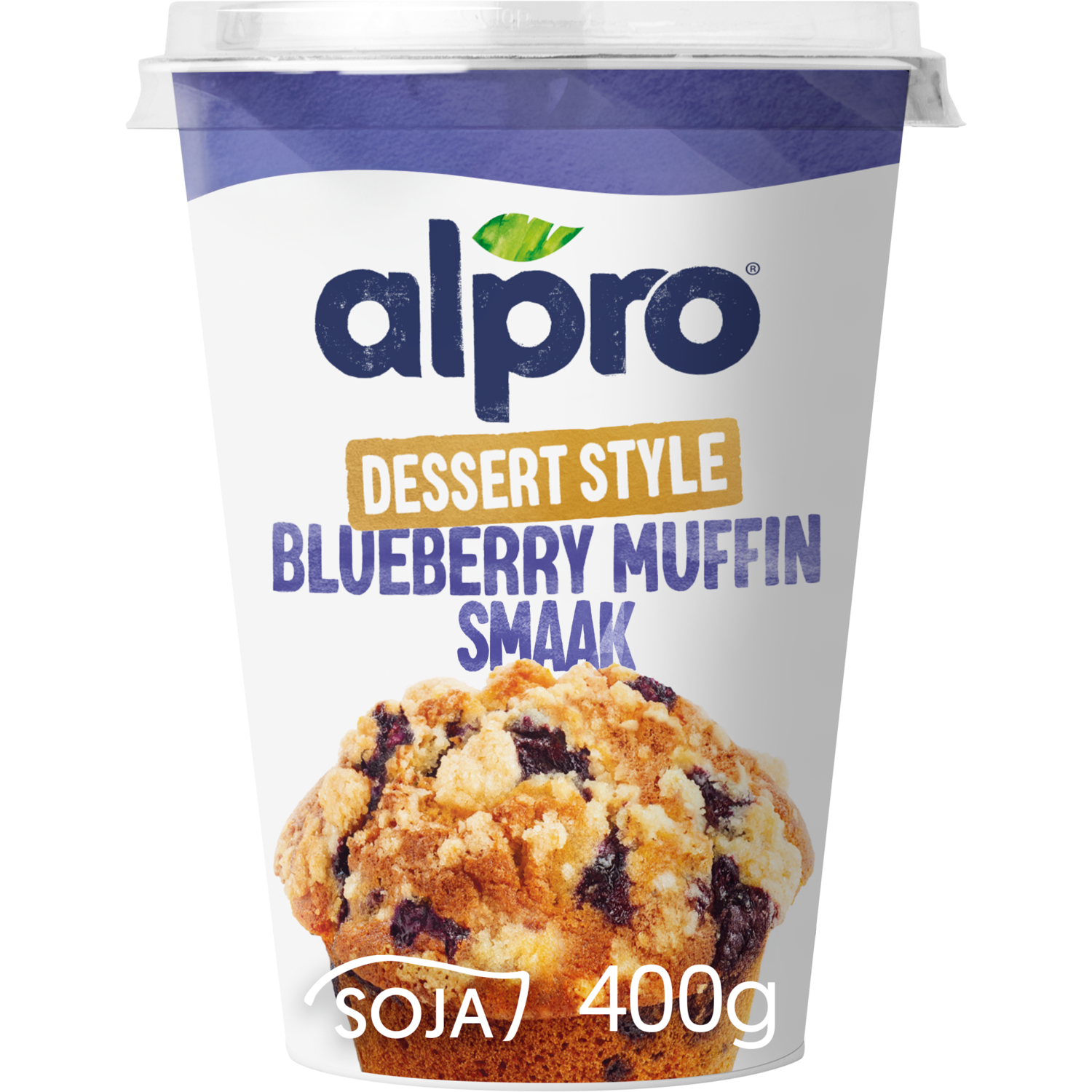 Alpro Yoghurtvariatie blueberry muffin