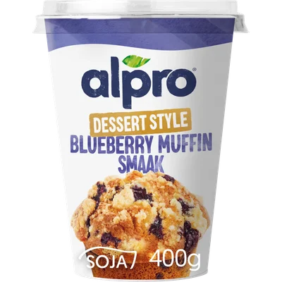 Alpro Yoghurtvariatie blueberry muffin