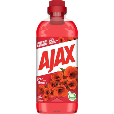 Ajax Allesreiniger rode bloemen