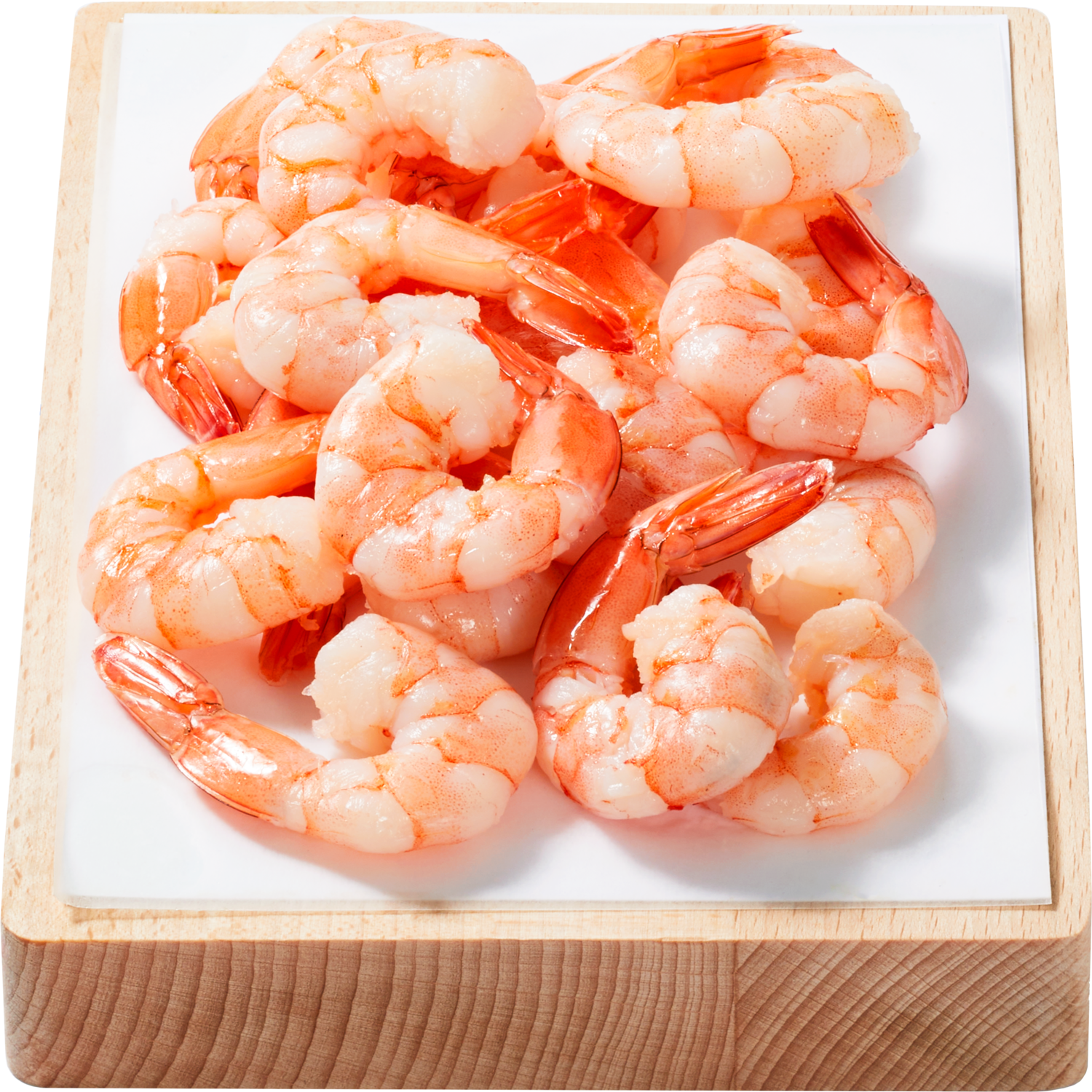 Grote garnalen met staart