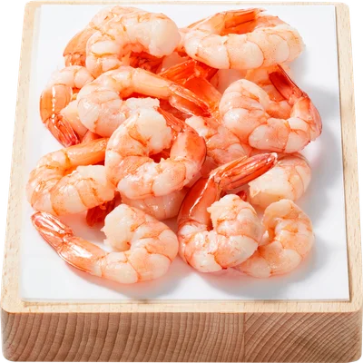 Grote garnalen met staart