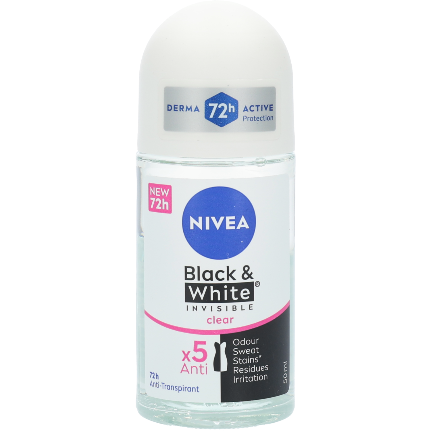 Nivea Deoroller black & white invisible