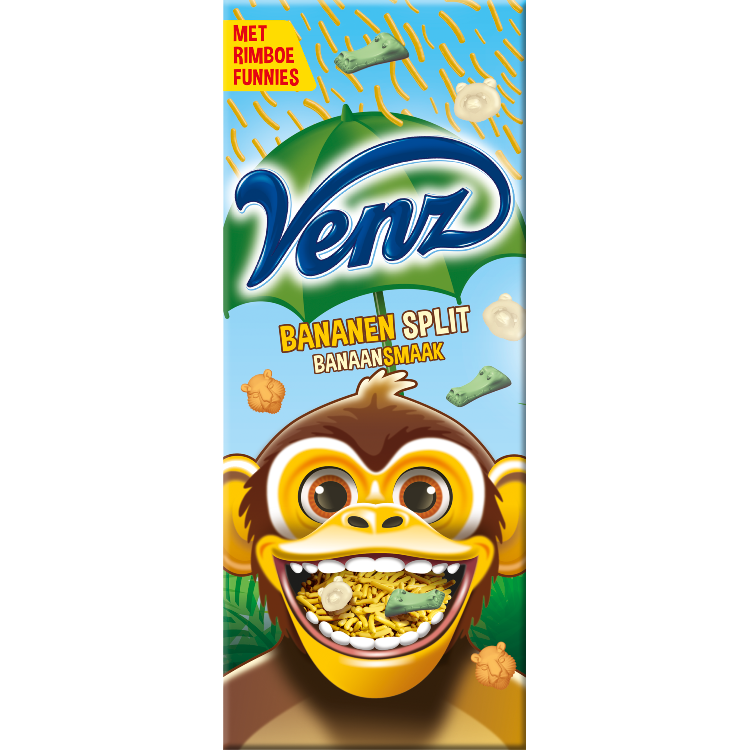 Venz Hagelslag rimboe bananen split