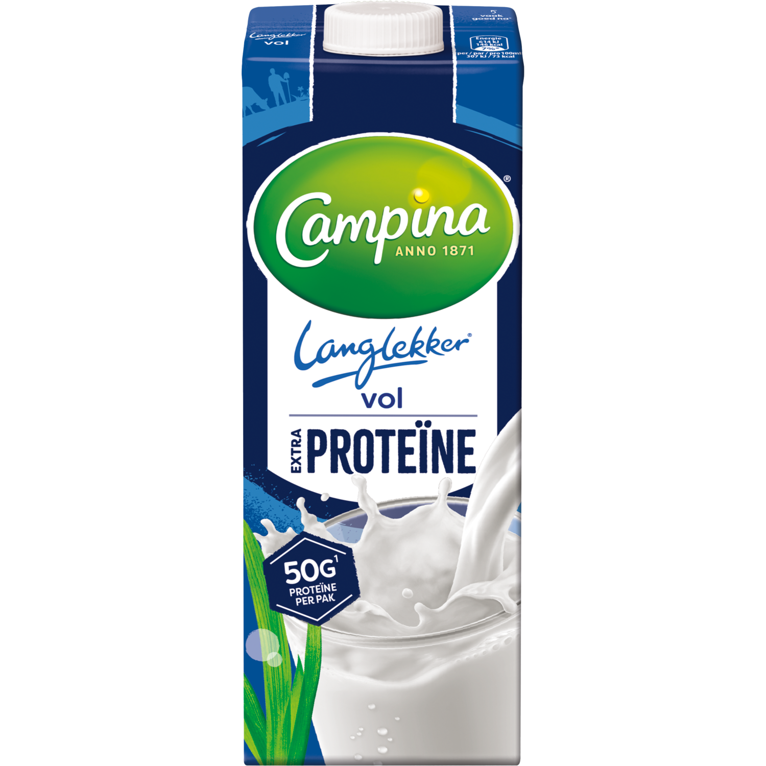 Campina Volle melk proteine
