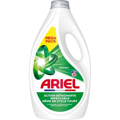 Ariel Vloeibaar wasmiddel original 50wb