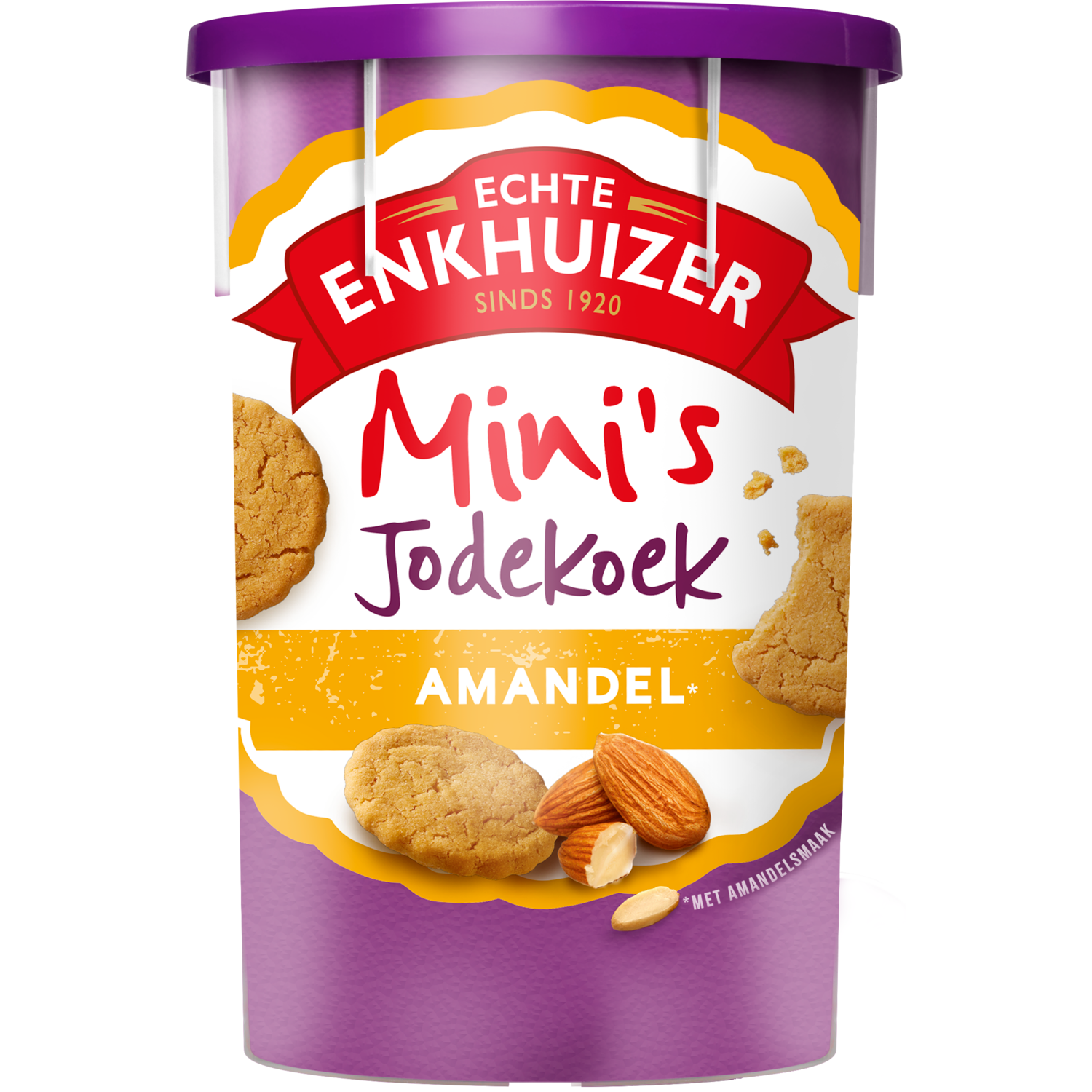 Echte Enkhuizer Mini jodekoek amandel
