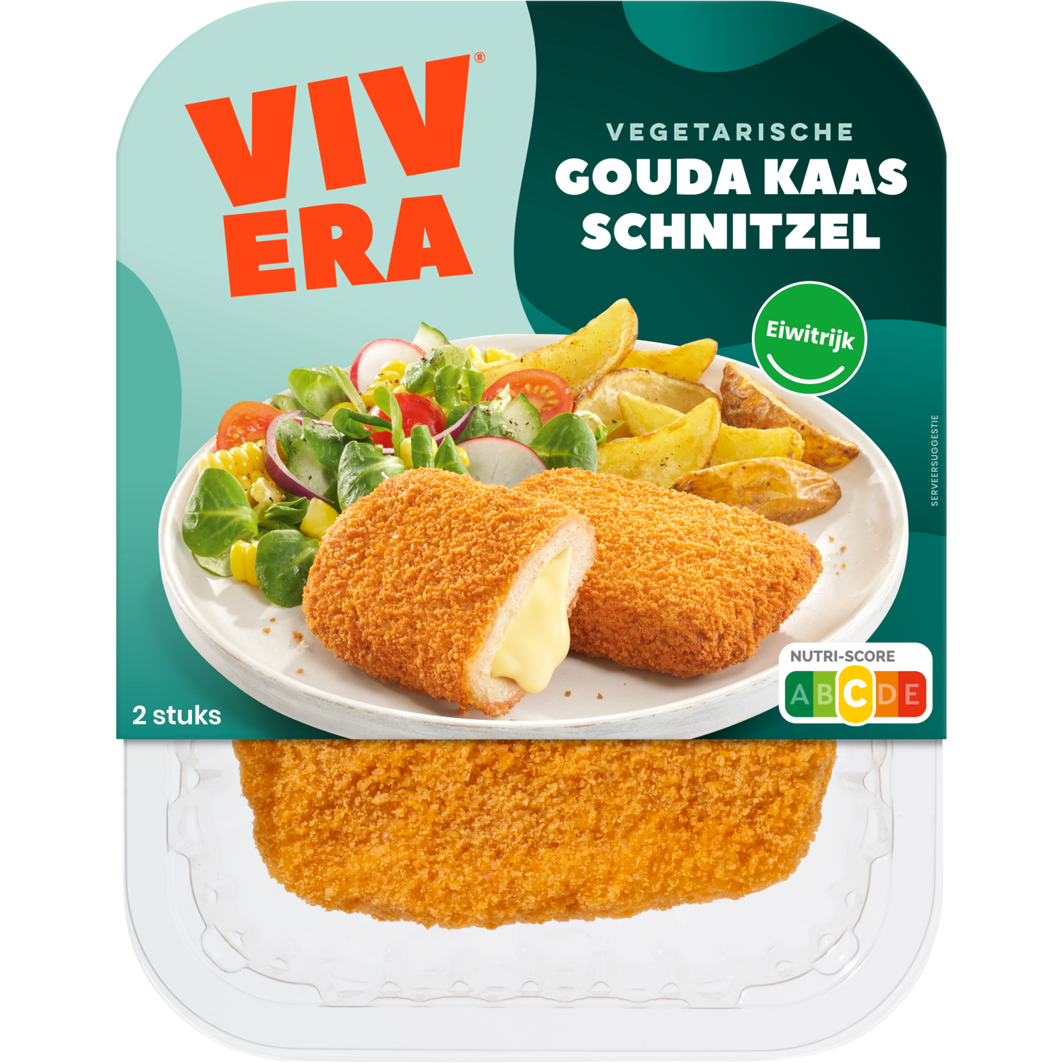 Vivera Gouda kaasschnitzel 2 st.