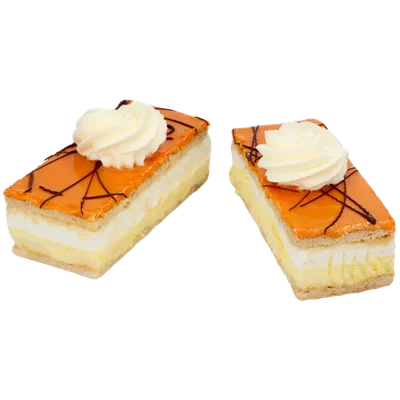 Banketbakkers tompouce oranje