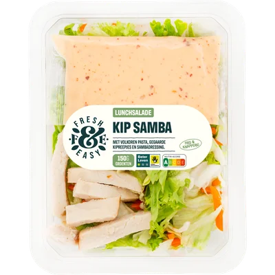 Fresh & easy Lunchsalade kip samba