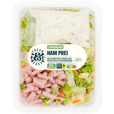 Fresh & easy Lunchsalade ham prei