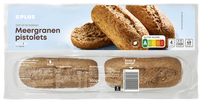 PLUS Pistolets meergranen