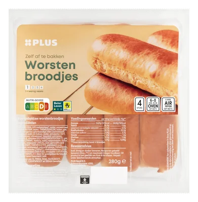 PLUS Worstenbroodjes Beter Leven