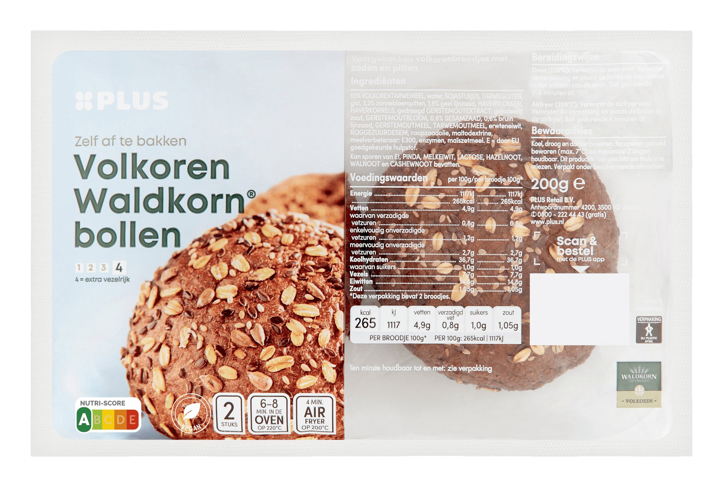 PLUS Waldkornbollen 