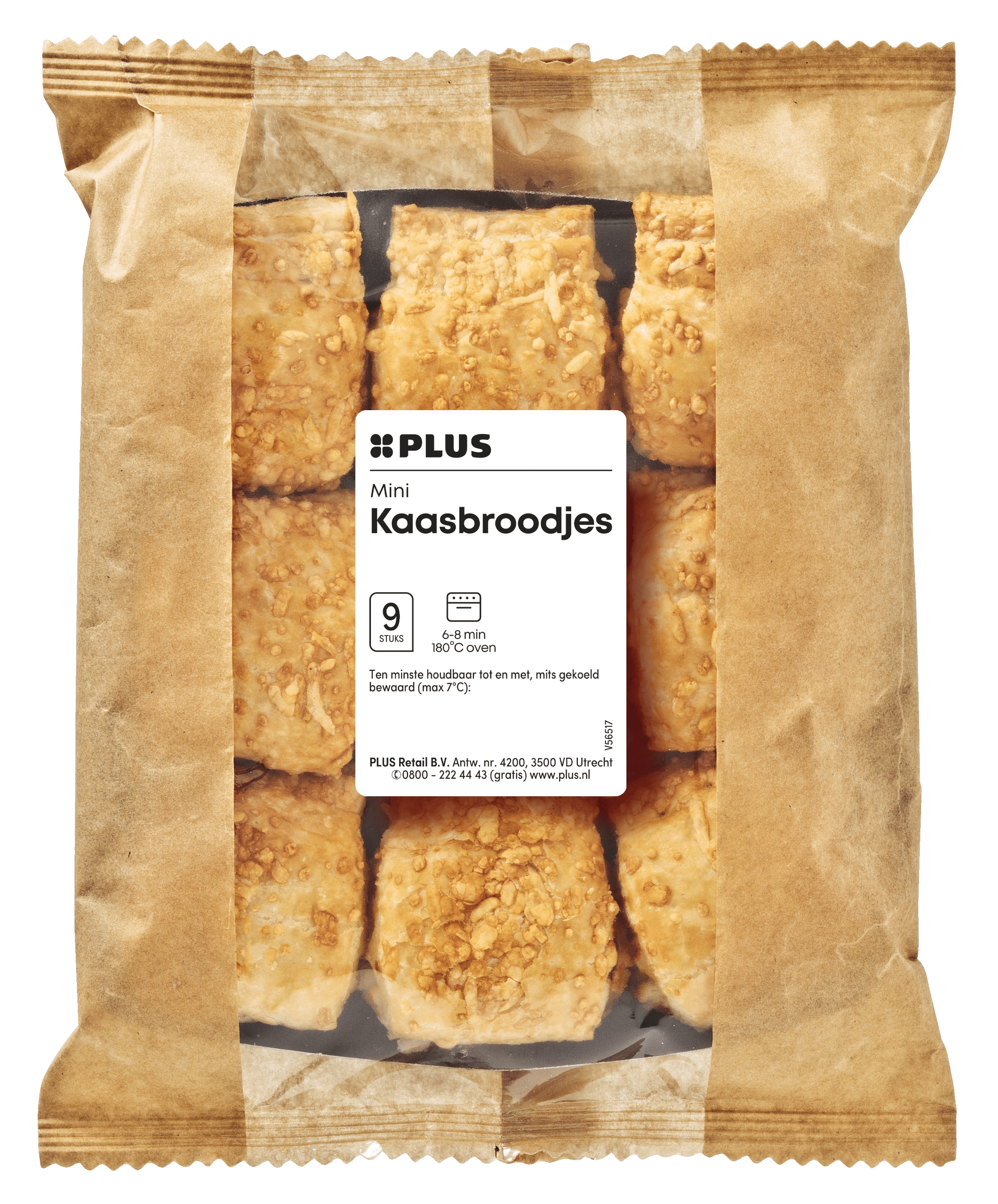 PLUS Kaashapjes mini