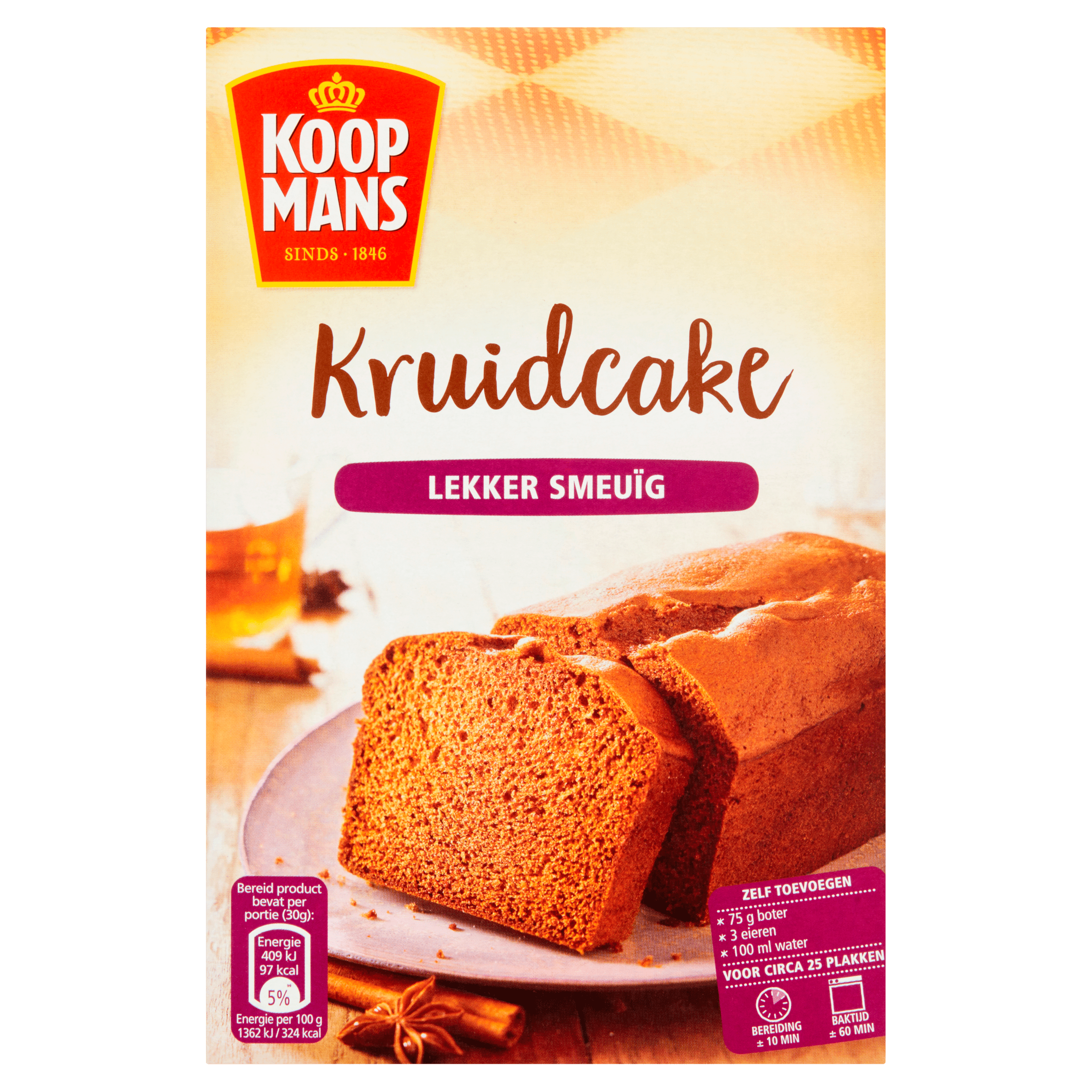 Koopmans Kruidcake bakmix