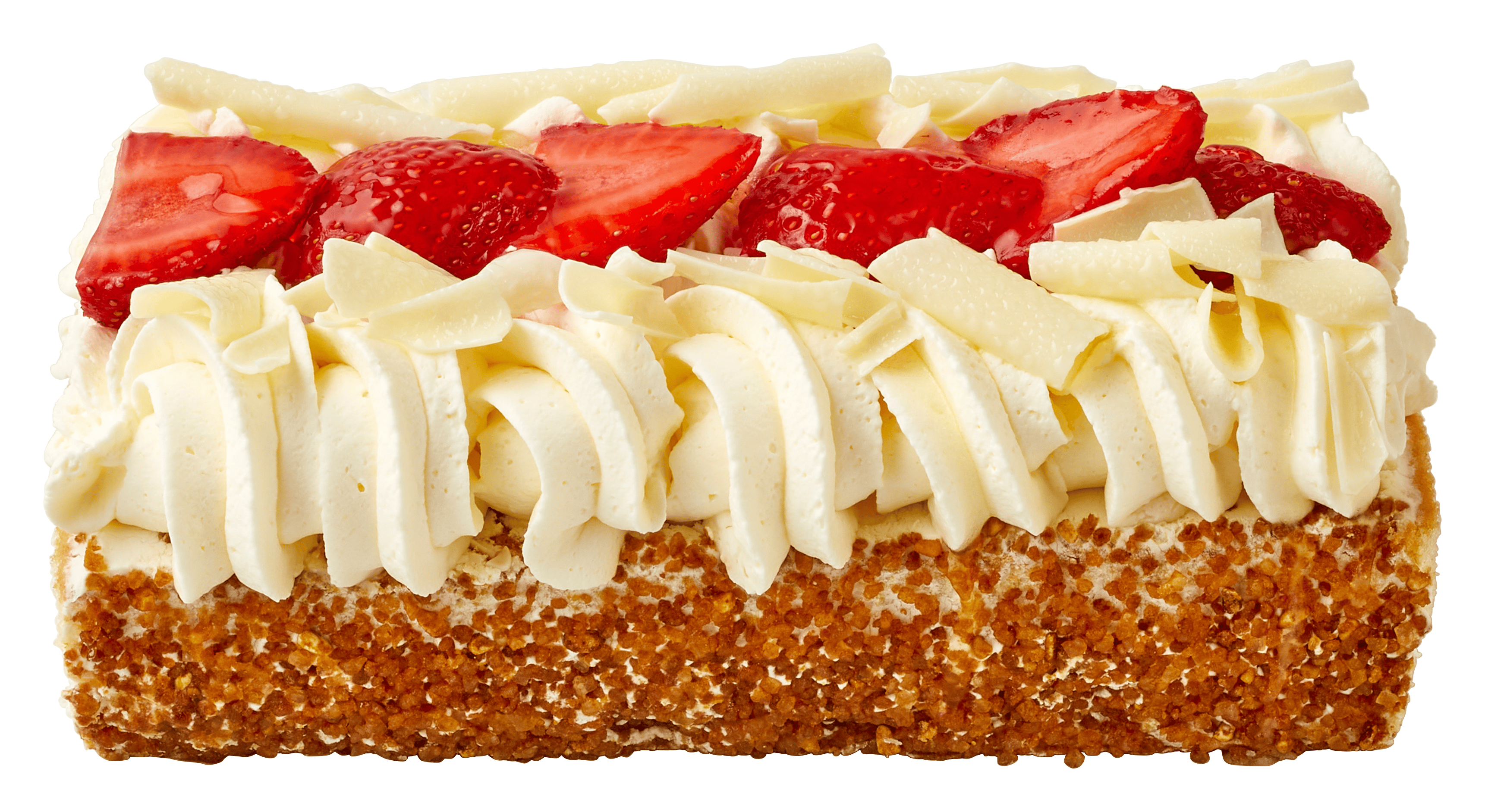 PLUS Korenlanders Aardbeienschnitte Fairtrade cacao