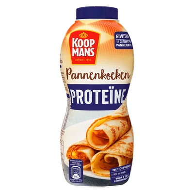 Koopmans Pannenkoekenmix proteine schudfles