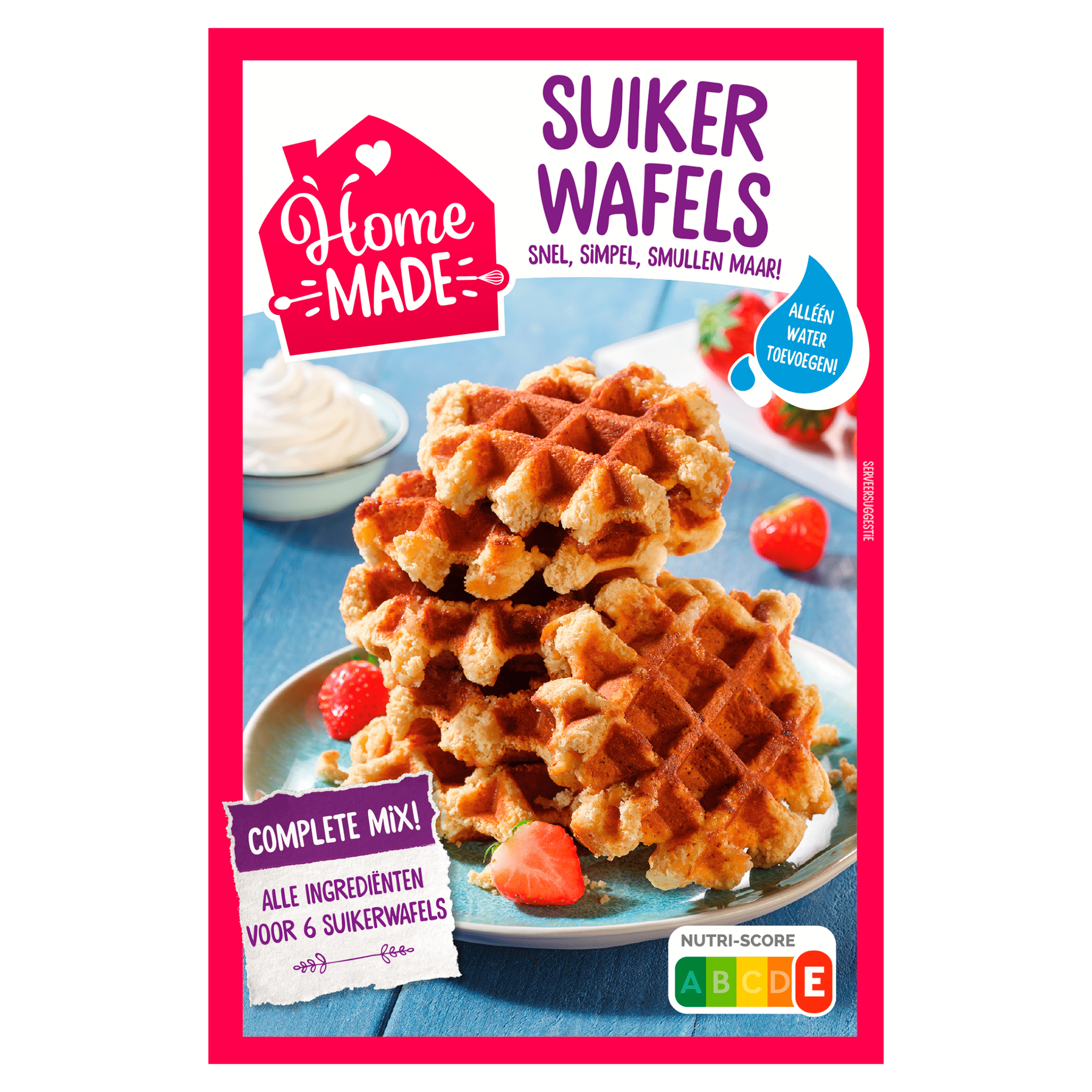 Homemade Suikerwafel mix