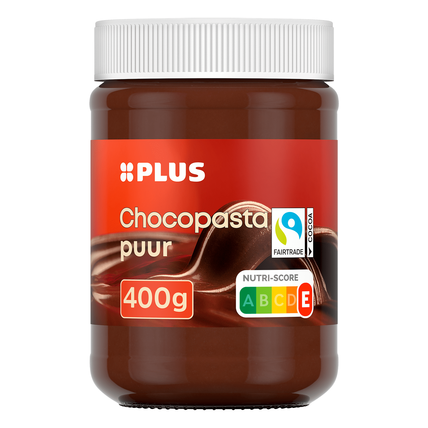 PLUS Chocopasta puur Fairtrade