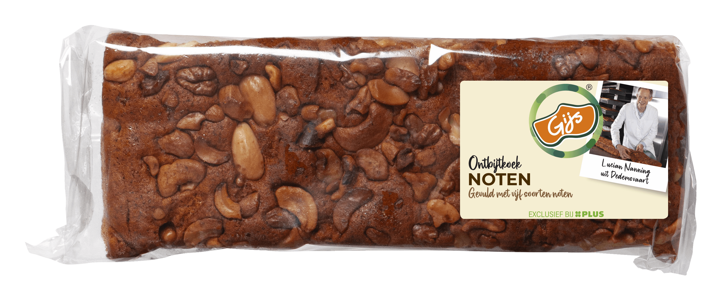 GIJS Ontbijtkoek noten