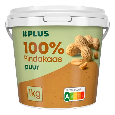 PLUS 100% pindakaas