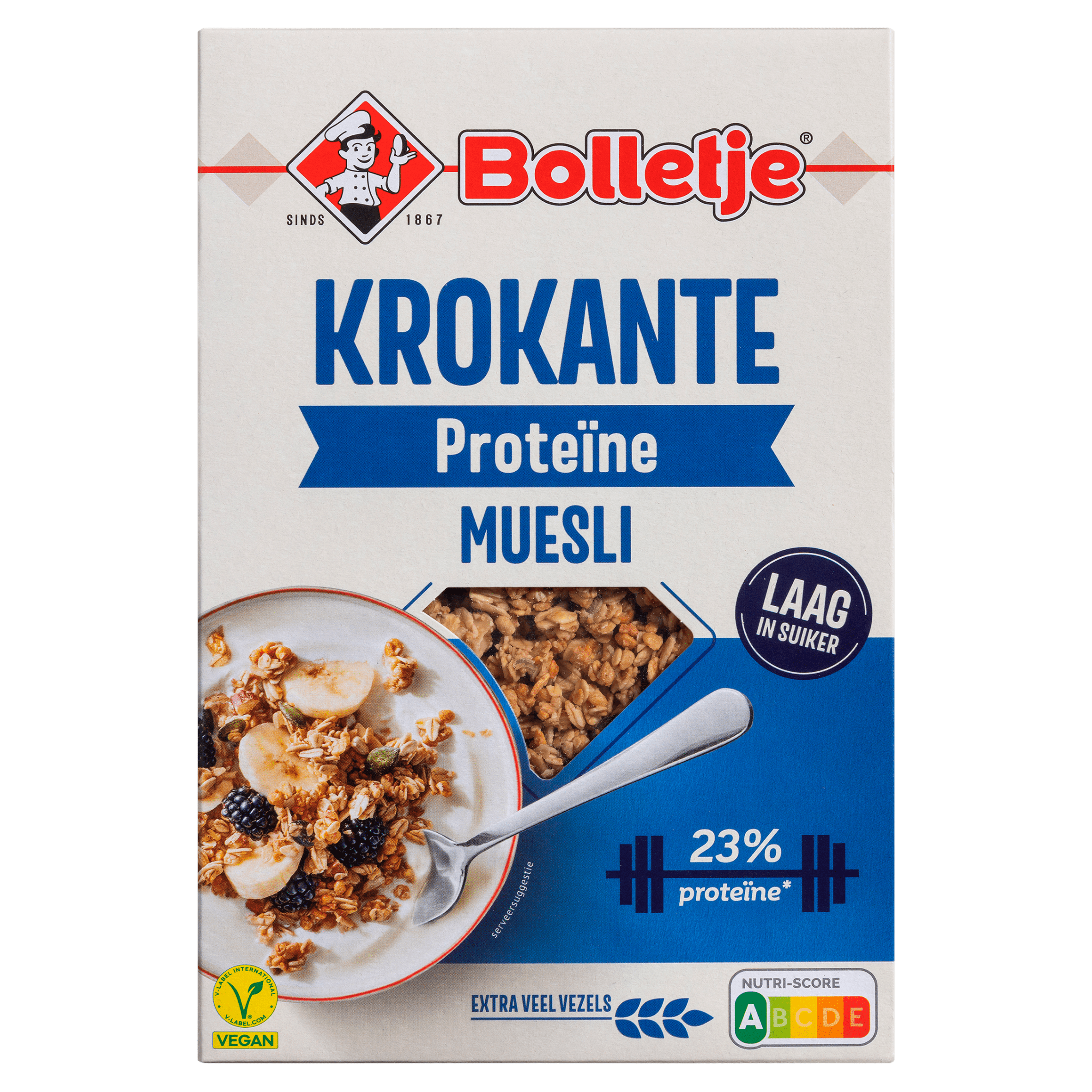 Bolletje Krokante Muesli Protein