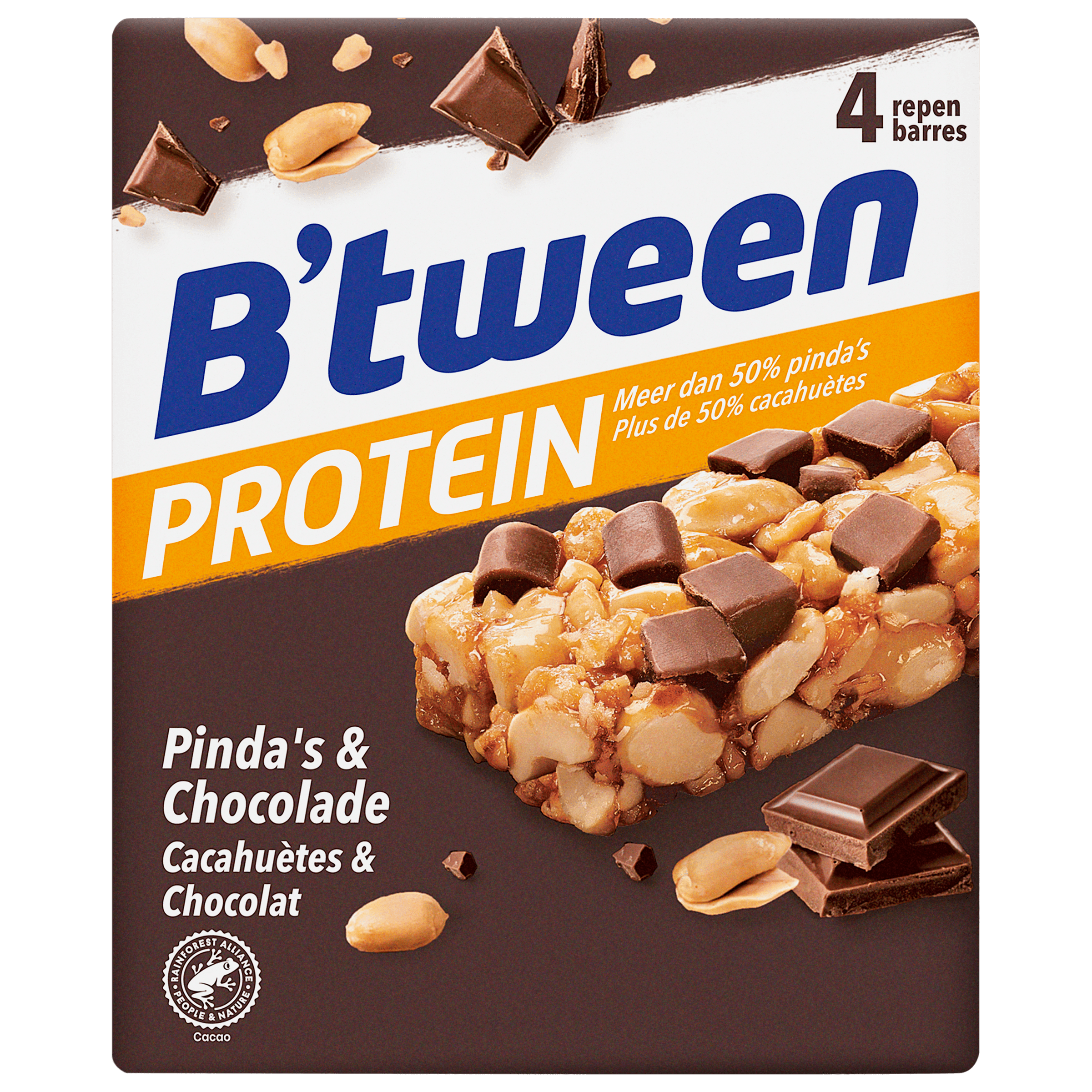 B'tween Proteinreep Pinda Chocolade