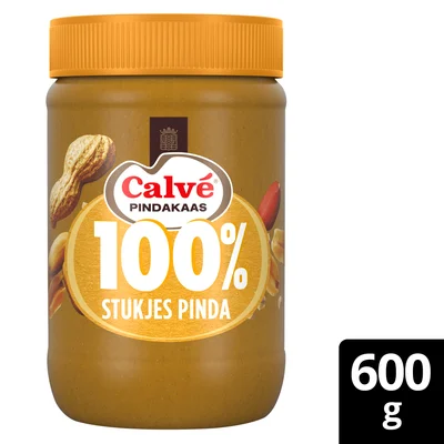 Calvé Pindakaas grof gemalen pinda's