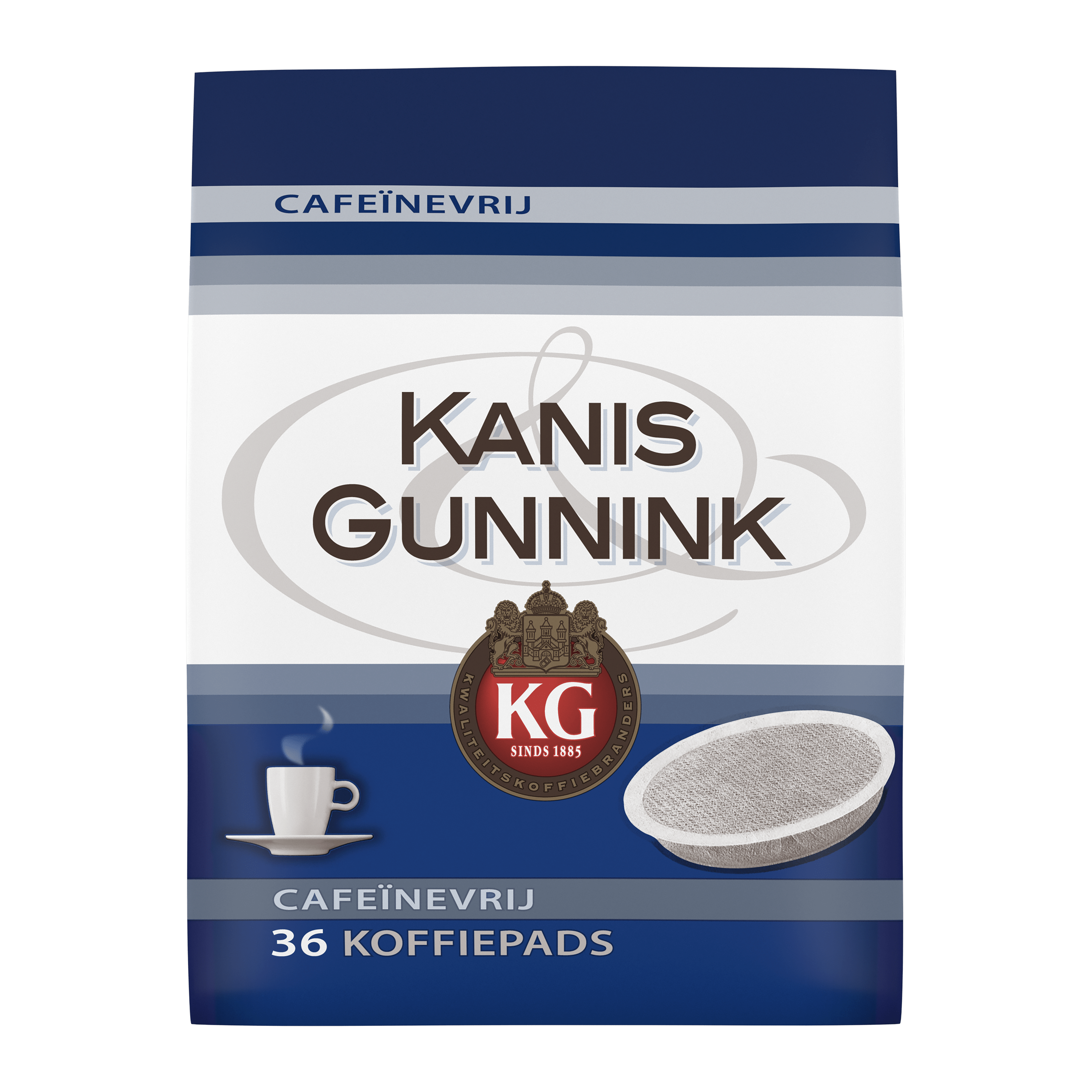Kanis & Gunnink Koffiepads Cafeinevrij