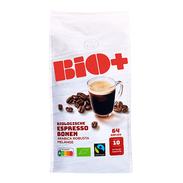 BIO+ Espressobonen Fairtrade
