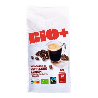 BIO+ Espressobonen Fairtrade