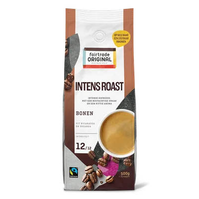 Fairtrade Original Intens roast 12 koffiebonen