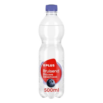 PLUS Bruisend water bosbes