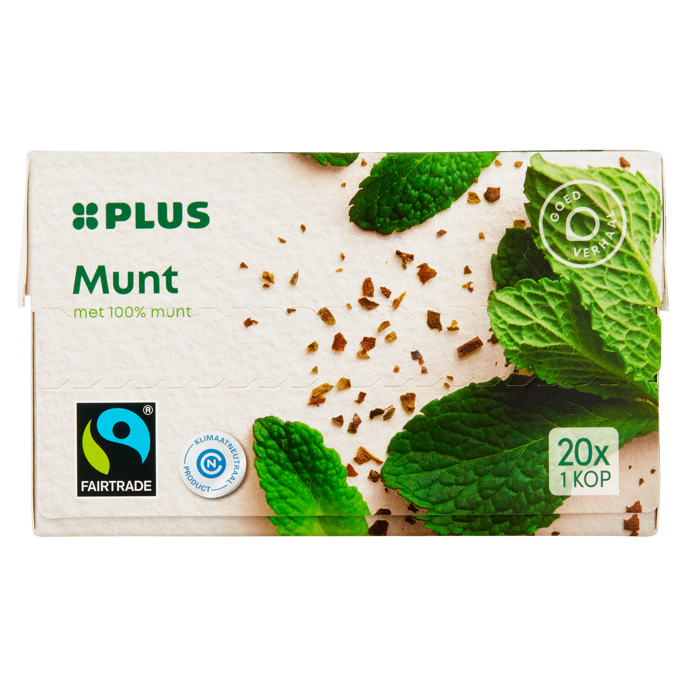 PLUS Munt Thee 1.5 GR Fairtrade