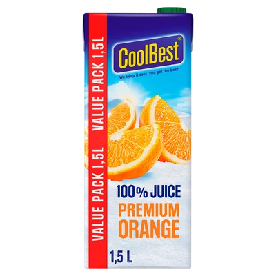 Coolbest Juice premium orange VDV