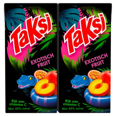 Taksi Exotisch fruit 10-pack