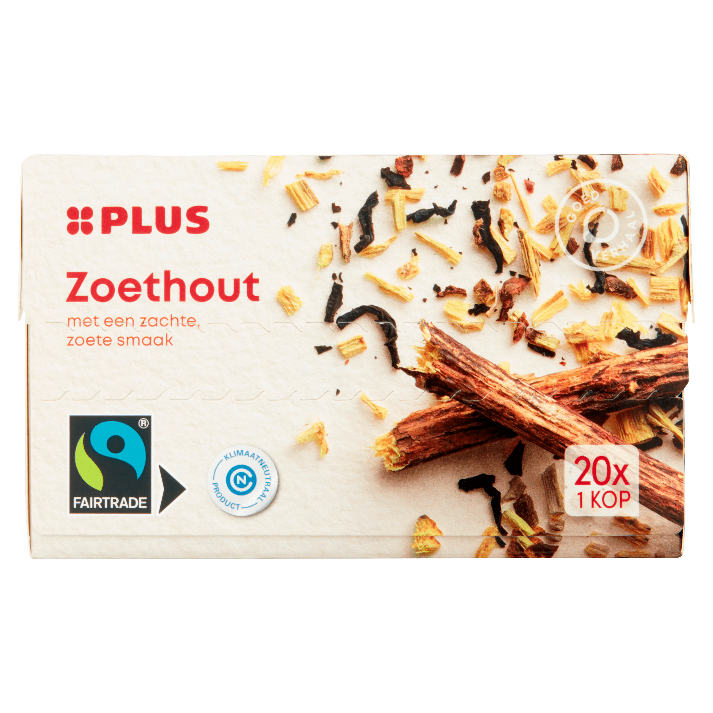 PLUS Zoethout Thee Fairtrade