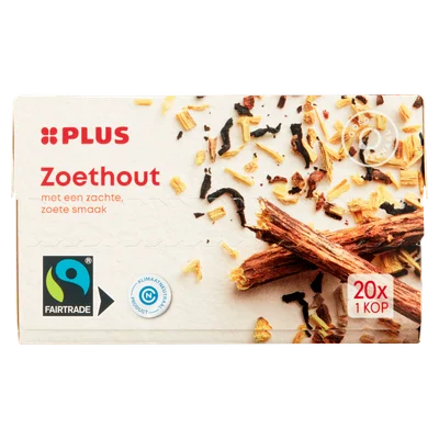 PLUS Zoethout Thee Fairtrade