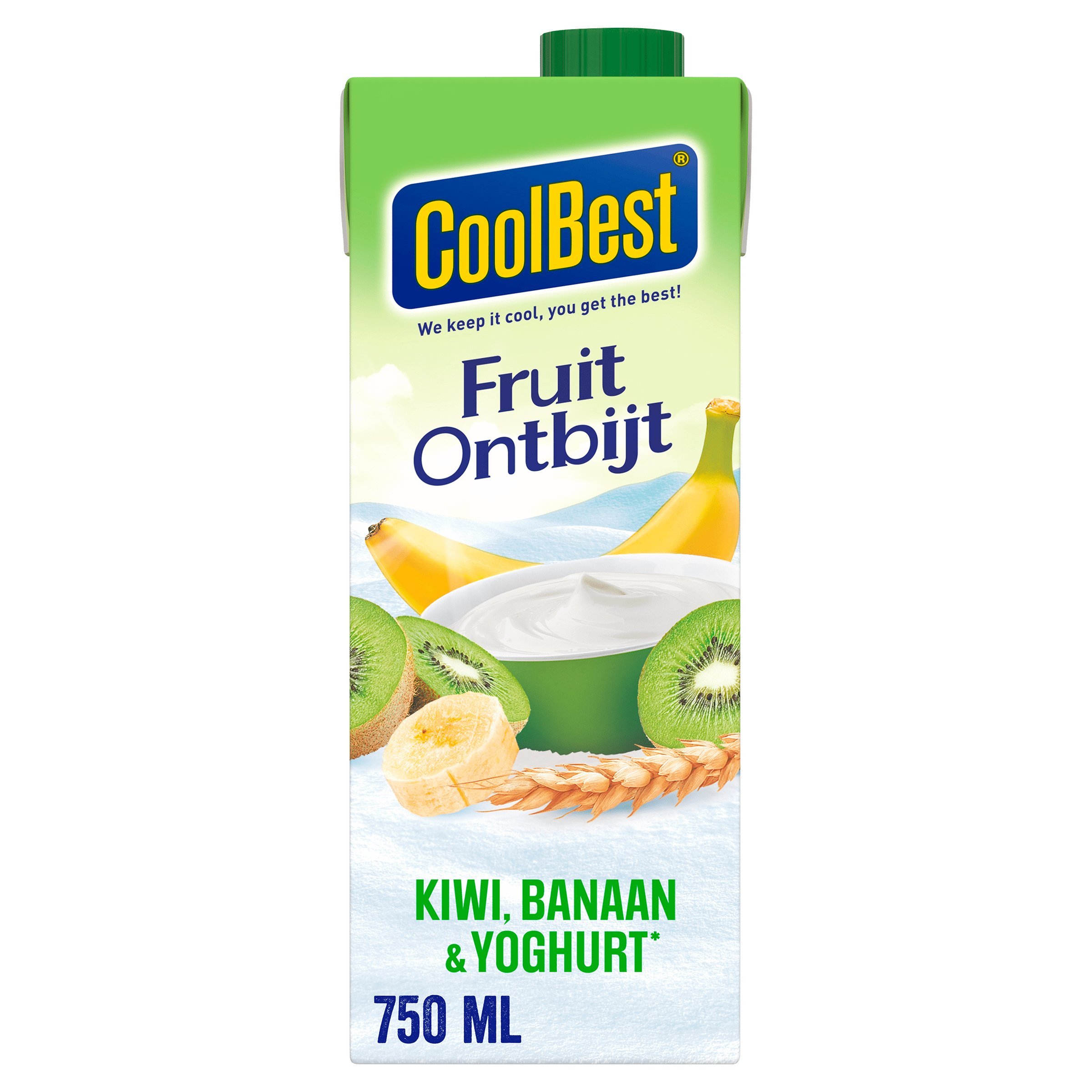 Coolbest Fruitontbijt kiwi-banaan