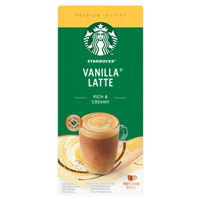 Starbucks Vanilla latte oploskoffie sticks