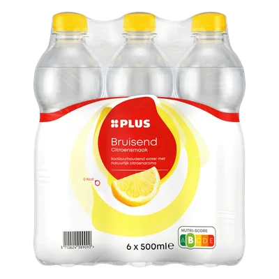 PLUS Bruisend water citroen