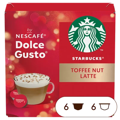 Starbucks Nescafé Dolce Gusto toffee nut latte