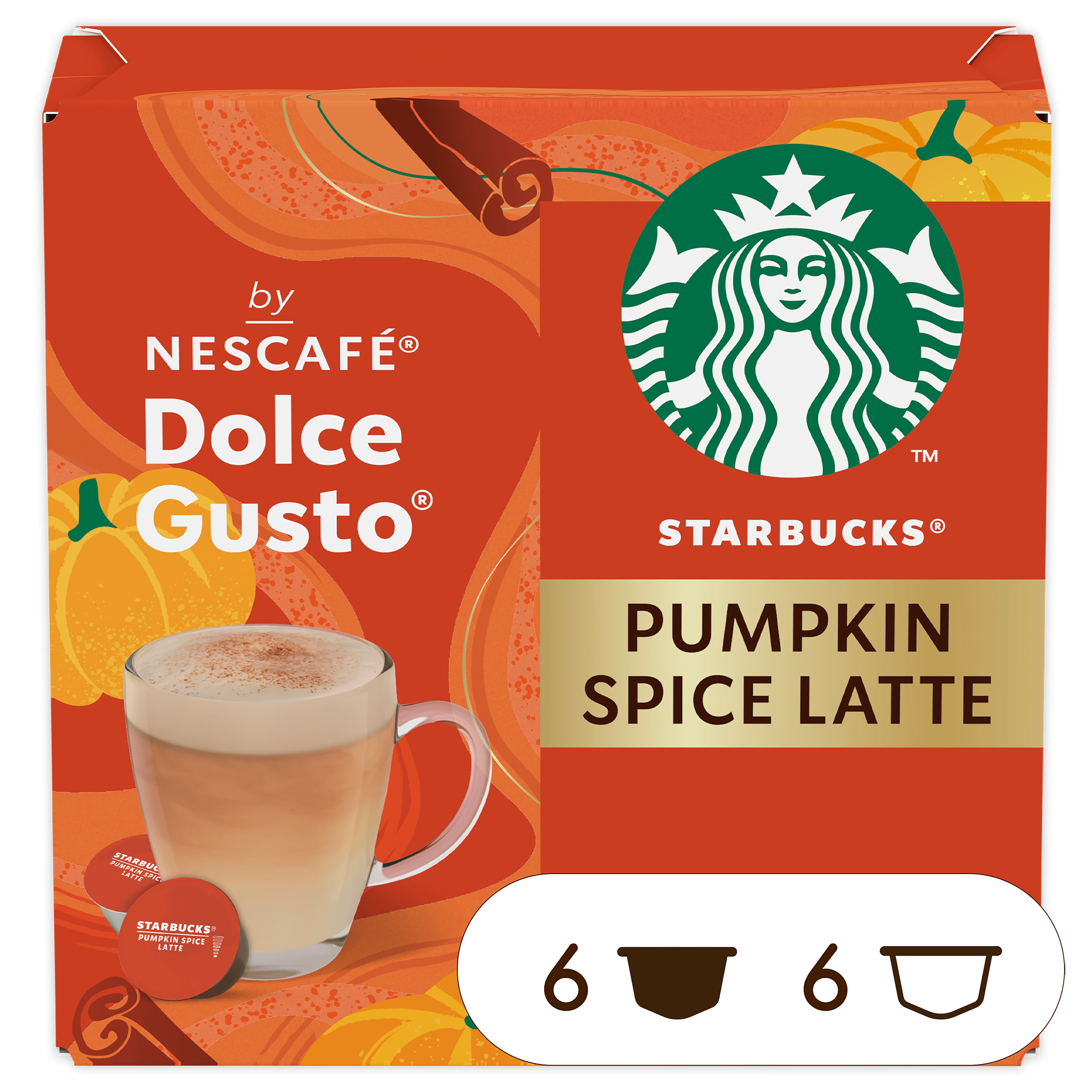 Starbucks Dolce Gusto pumpkin spice latte